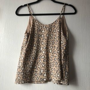 a new day Tops - NEW Leopard Dressy Tank Top a new day Tops - NEW Leopard Dressy Tank Top